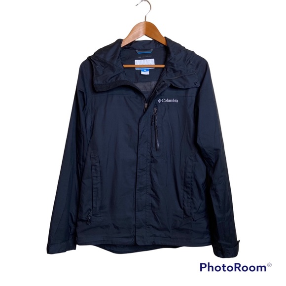 Columbia Jackets & Blazers - Columbia Black Omni-Tech Waterproof Breathable Jacket Sz Small